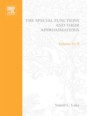 cover image of Special Functions and Their Approximations